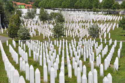 Srebrenica cemetery