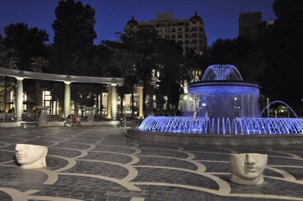 Baku fountain