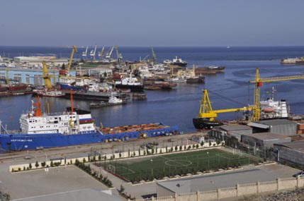 Baku port