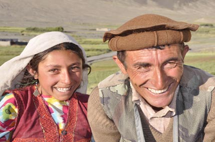 Wakhi father and daughter