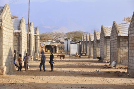 Refugees' houses