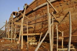 Qeshm Island boatyard