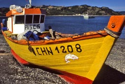 Chiloé island boat