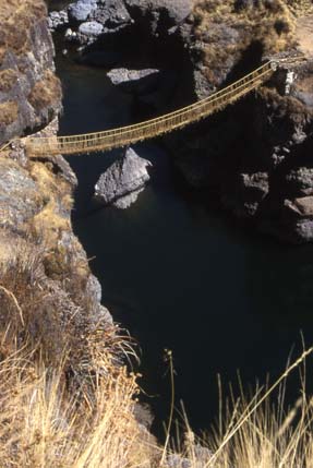 Inca bridge